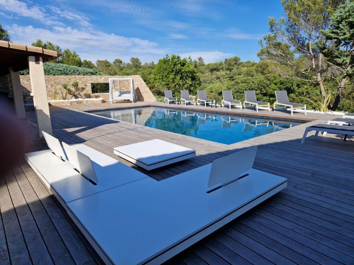 Magnifique Villa De Luxe Au Coeur De La Garrigue Νιμ Εξωτερικό φωτογραφία