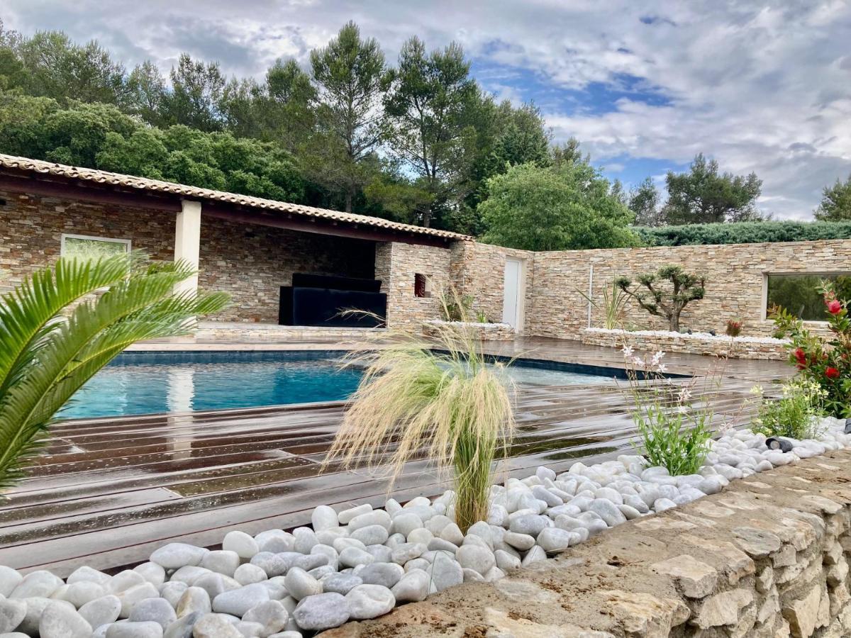 Magnifique Villa De Luxe Au Coeur De La Garrigue Νιμ Εξωτερικό φωτογραφία