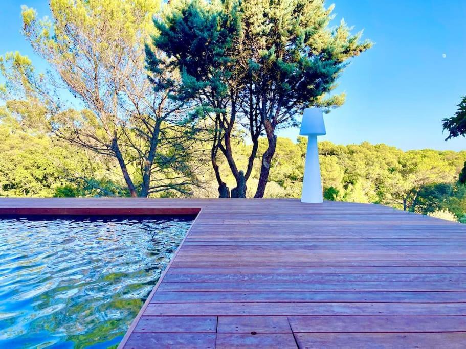 Magnifique Villa De Luxe Au Coeur De La Garrigue Νιμ Εξωτερικό φωτογραφία